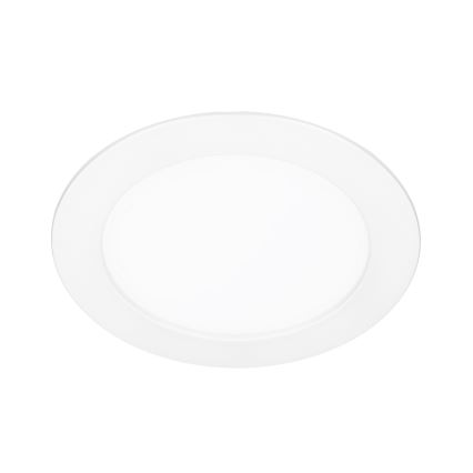 LED paviršinis/įleidžiamas 2in1 panelis LED/12W/230V 3000/4000/6000K Ø17 cm IP54 balta