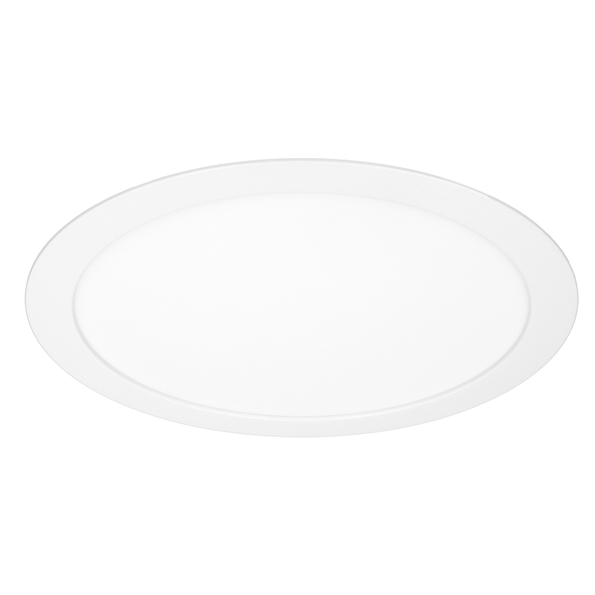 LED 2in1 paviršinis/įleidžiamas lubų panelis 18W/230V 3000/4000/6000K, skersmuo 22,5 cm, IP54, balta