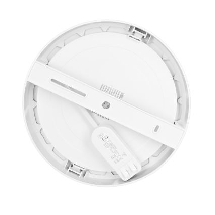 LED 2in1 paviršinis/įleidžiamas lubų panelis 18W/230V 3000/4000/6000K, skersmuo 22,5 cm, IP54, balta