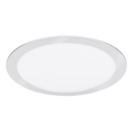 LED paviršinis/įleidžiamas 2 viename panelė, 24 W/230 V, 3000/4000/6000 K, skersmuo 30 cm, IP54, sidabrinė