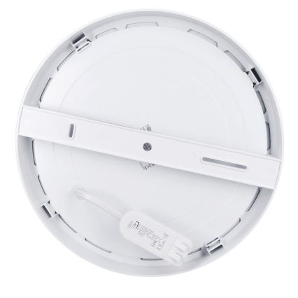 LED paviršinis/įleidžiamas 2 viename panelė, 24 W/230 V, 3000/4000/6000 K, skersmuo 30 cm, IP54, sidabrinė