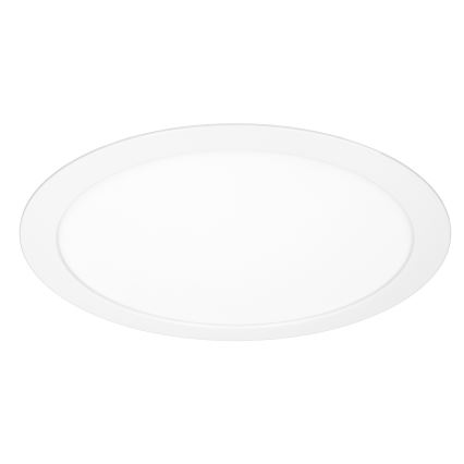 LED paviršinis/įleidžiamas panelis 2in1 24W/230V 3000/4000/6000K skersmuo 30 cm IP54 balta
