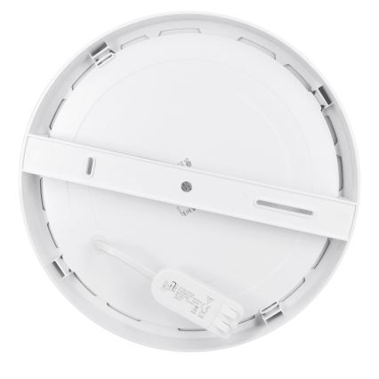 LED paviršinis/įleidžiamas panelis 2in1 24W/230V 3000/4000/6000K skersmuo 30 cm IP54 balta