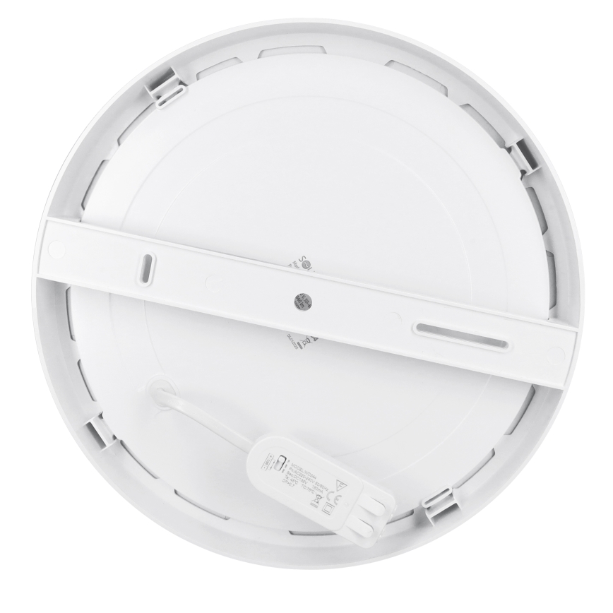LED paviršinis/įleidžiamas panelis 2in1 24W/230V 3000/4000/6000K skersmuo 30 cm IP54 balta