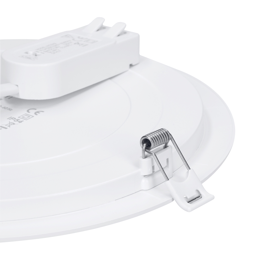 LED paviršinis/įleidžiamas panelis 2in1 24W/230V 3000/4000/6000K skersmuo 30 cm IP54 balta