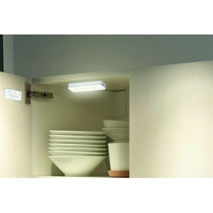 KOMPLEKTAS 2x LED Spintelių apšvietimas LED/0,5W/2xAAA