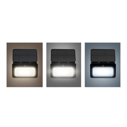 LED Pritemdomas saulės prožektorius su judesio ir prieblandos jutikliu LED/6W/3,7V 2200 mAh 3000/4000/6500K IP65