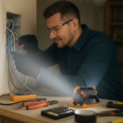 Įkraunamas LED prožektorius LED/10W/3,7V 4400 mAh