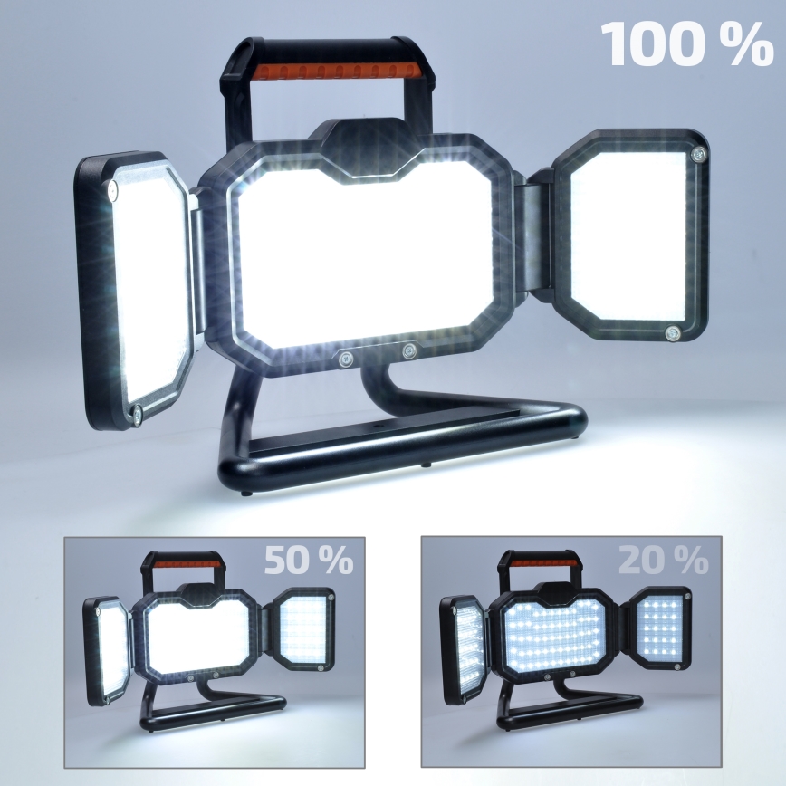 LED pritemdomas įkraunamas prožektorius LED/30W/6600 mAh 4000K IP54