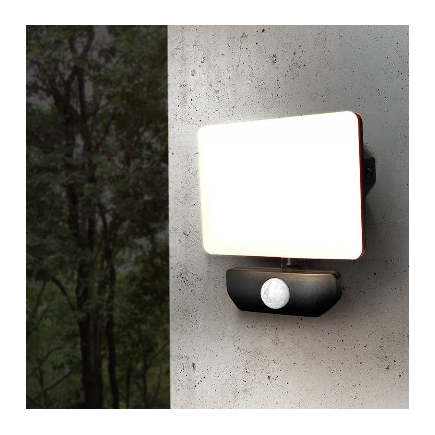 LED Lauko prožektorius su jutikliu LED/30W/230V 4000K IP44