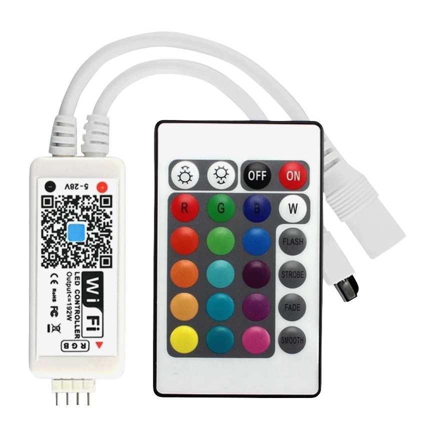 LED RGB Reguliuojama LED/20W/230V 5m IP65 Tuya + VP