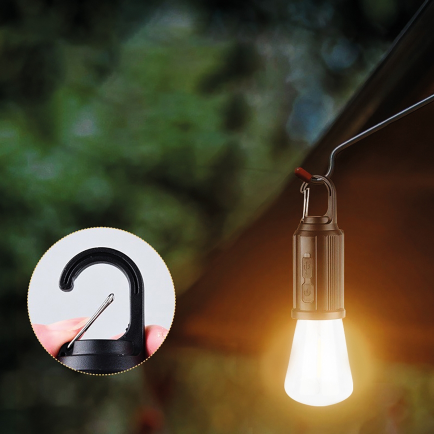 LED kempingo žibintas LED/3,7V 400 mAh IP44