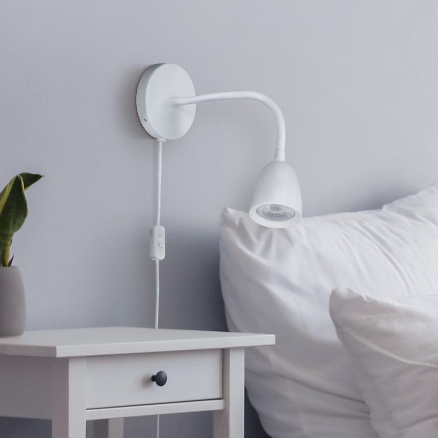 LED Pritemdoma maža sieninė lempa LED/4W/230V