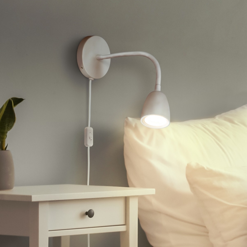 LED Pritemdoma maža sieninė lempa LED/4W/230V