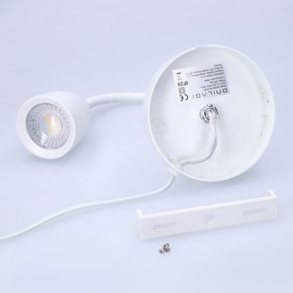 LED Pritemdoma maža sieninė lempa LED/4W/230V