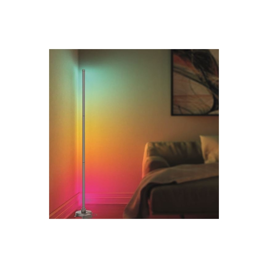 Solight WO62 - LED RGB Reguliuojamas tošeras  RAINBOW LED/18W/230V Wi-Fi Tuya + valdymo pultas