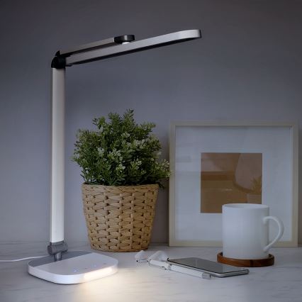 LED pritemdomas, liečiamas stalinis šviestuvas Su naktinis apšvietimas LED/10W/5V 3000/4000/5000K balta