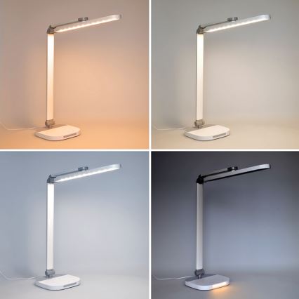 LED pritemdomas, liečiamas stalinis šviestuvas Su naktinis apšvietimas LED/10W/5V 3000/4000/5000K balta