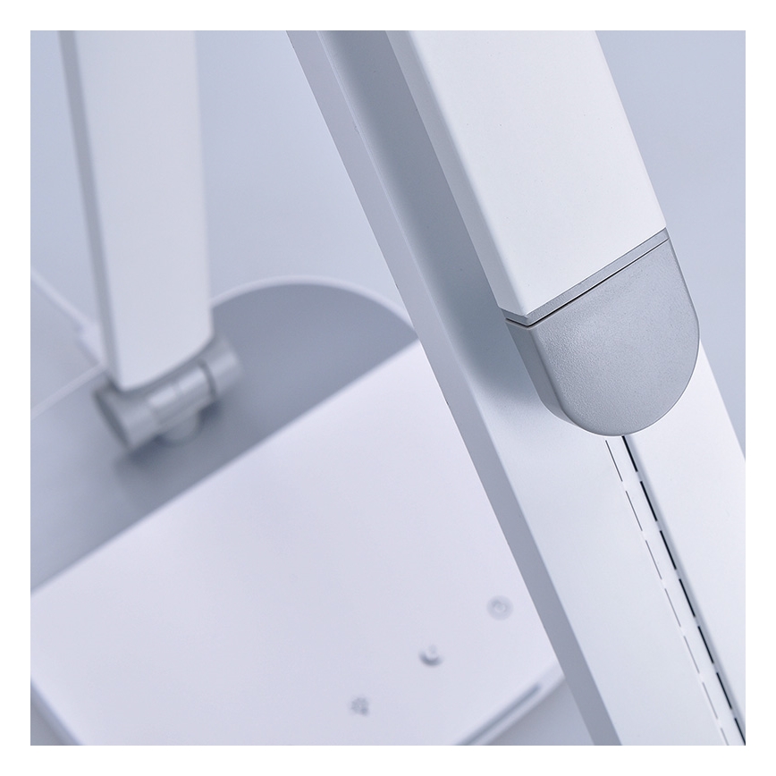 LED reguliuojama jutiklinė stalinė lempa su naktiniu apšvietimu LED/10W/5V 3000/4000/5000K balta