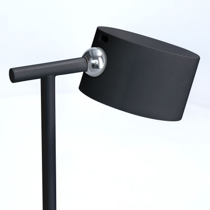 Solight WO68-B-LED Pritemdoma įkraunama lempa 3in1 LED/4W/2000 mAh 3000/4000/6500K juoda
