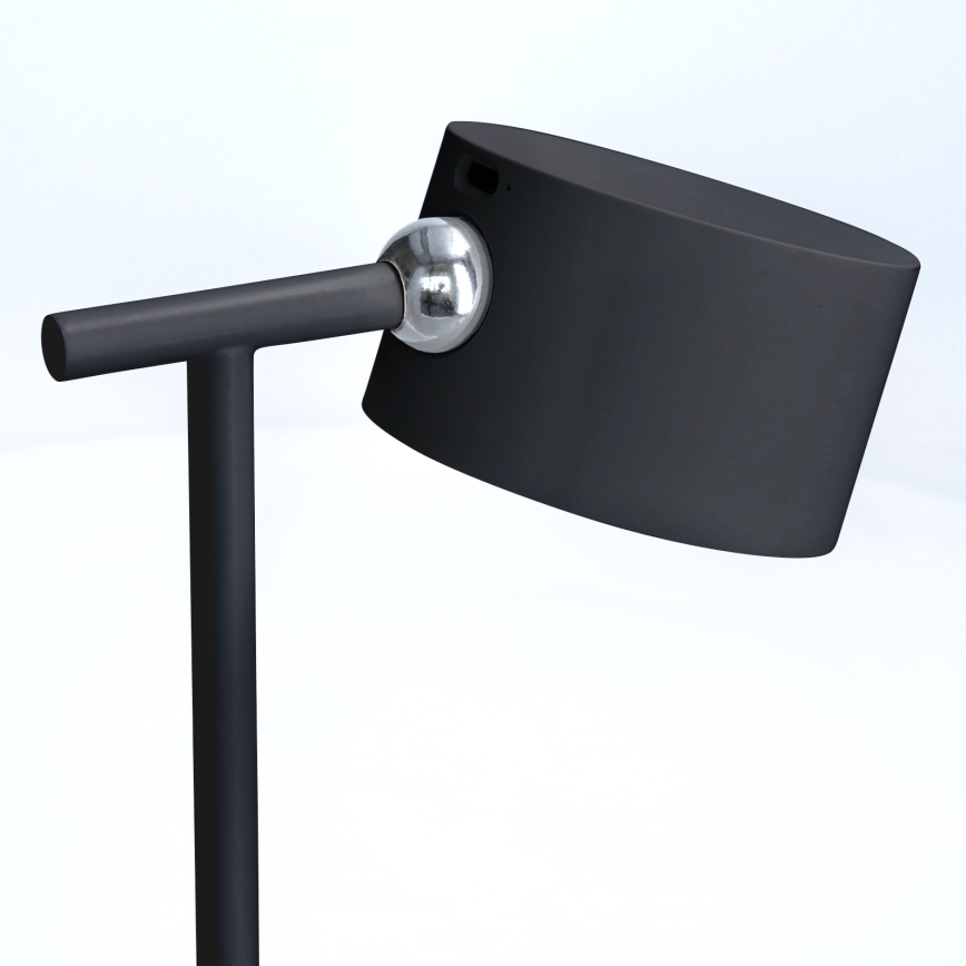 Solight WO68-B-LED Pritemdoma įkraunama lempa 3in1 LED/4W/2000 mAh 3000/4000/6500K juoda