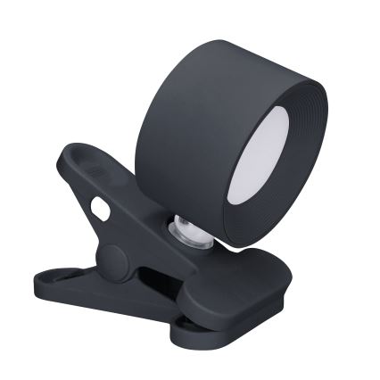 Solight WO68-B-LED Pritemdoma įkraunama lempa 3in1 LED/4W/2000 mAh 3000/4000/6500K juoda