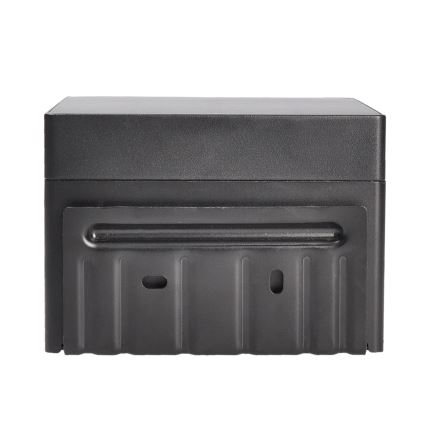 LED Sieninis saulės šviestuvas su judesio ir prieblandos jutikliu PALERMO LED/5W/2000 mAh IP54 juoda