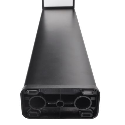 LED šviestuvas, įkraunamas saulės energija su judesio ir prieblandos jutikliu PALERMO LED/5W/2000 mAh IP54 juoda
