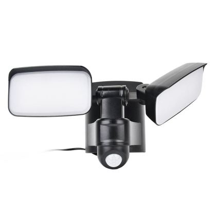 LED saulės prožektorius su jutikliu LED/9W/3,7V 3600 mAh IP54