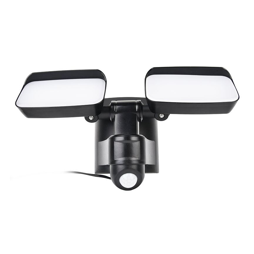 LED saulės prožektorius su jutikliu LED/9W/3,7V 3600 mAh IP54