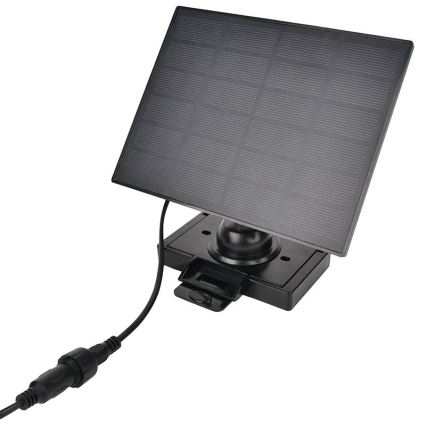 LED saulės prožektorius su jutikliu LED/9W/3,7V 3600 mAh IP54