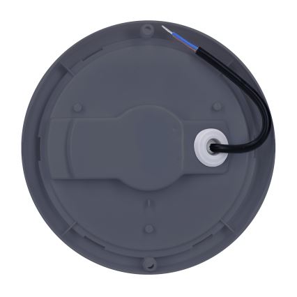 LED sieninis lauko šviestuvas LED/13W/230V 4000K IP54 pilka apvalus