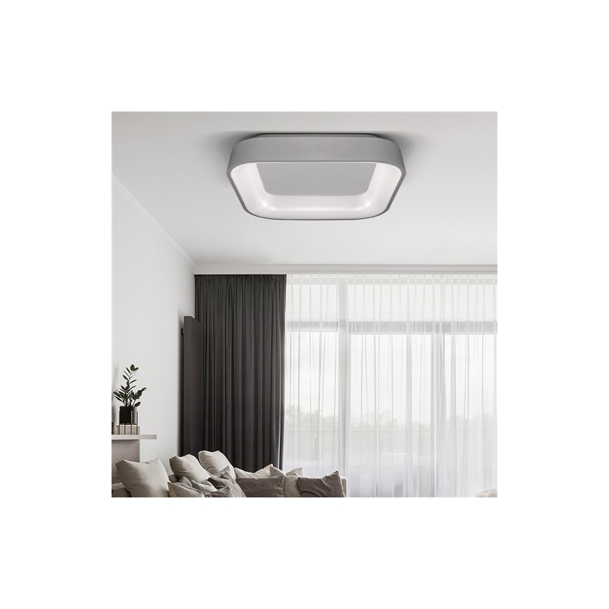 Pritemdomas LED lubinis šviestuvas TREVISO LED/48W/230V + Valdymo pultas