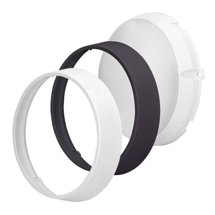 Lauko sieninis LED šviestuvas 2 viename LED/20W/230V 3000/4000/6500K IP65 Ø 22 cm