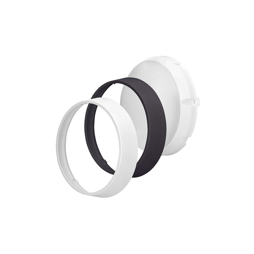 Lauko sieninis LED šviestuvas 2 viename LED/20W/230V 3000/4000/6500K IP65 Ø 22 cm