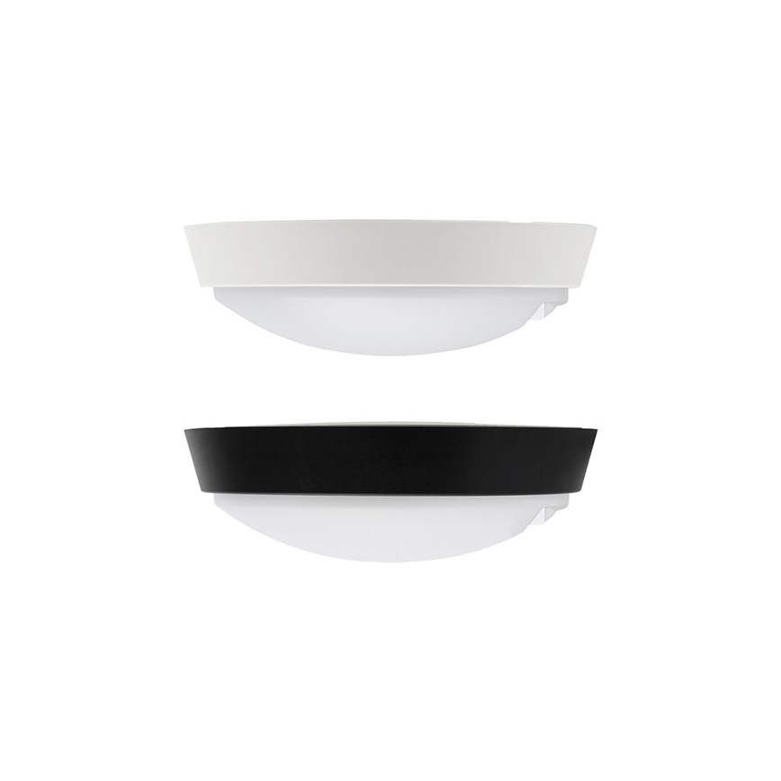 LED lauko sieninis šviestuvas su 2 viename jutikliu LED/20W/230V 3000/4000/6500K IP65 skersmuo 22 cm