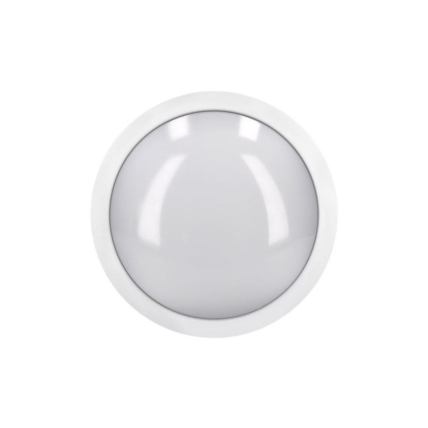 LED lubinis lauko šviestuvas SIENA LED/20W/230V IP54 diametras 23 cm balta