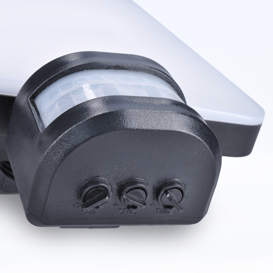 LED saulės šviesos prožektorius su judesio jutikliu LED/11W/3,7V 4400mAh 3000K/4000K/6500K IP54