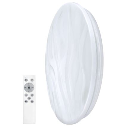 Solight WO792 - LED RGB Reguliuojamas lubinis šviestuvas WAVE LED/30W/230V Wi-Fi Tuya + valdymo pultas