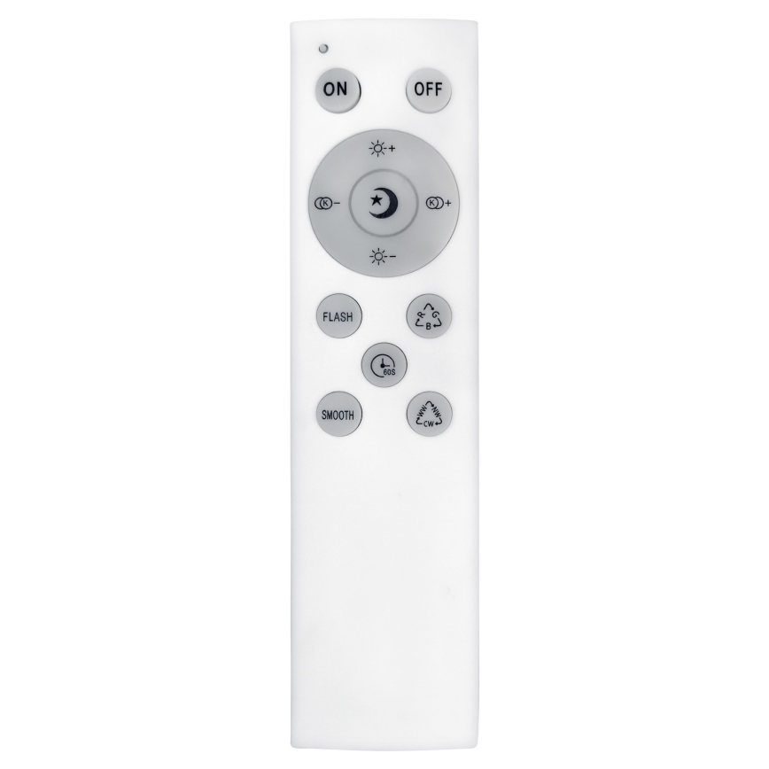 Solight WO792 - LED RGB Reguliuojamas lubinis šviestuvas WAVE LED/30W/230V Wi-Fi Tuya + valdymo pultas