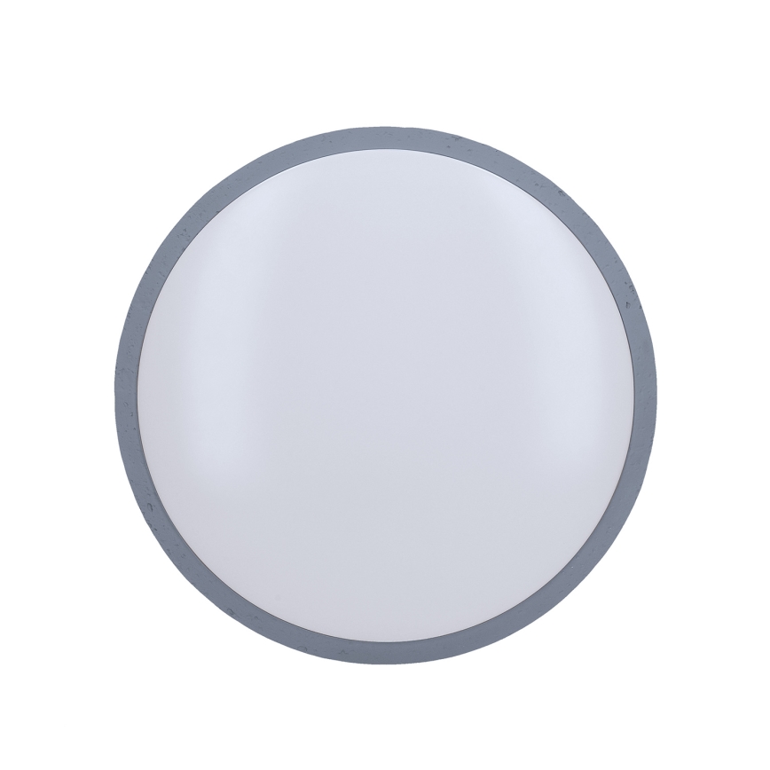 LED Reguliuojamas lubų šviestuvas GREY LED/48W/230V 3000-6500K pilka skersmuo 38 cm + nuotolinio valdymo pultas
