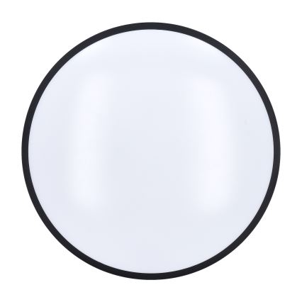 LED Pritemdomas lubinis šviestuvas LASKOS LED/48W/230V 3000-6500K juoda + nuotolinio valdymo pultas