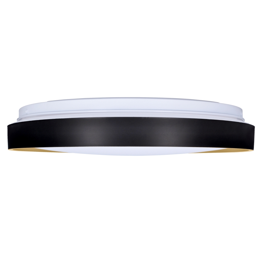 LED Pritemdomas lubinis šviestuvas CALA LED/48W/230V 3000-6500K juoda/auksas + nuotolinio valdymo pultas