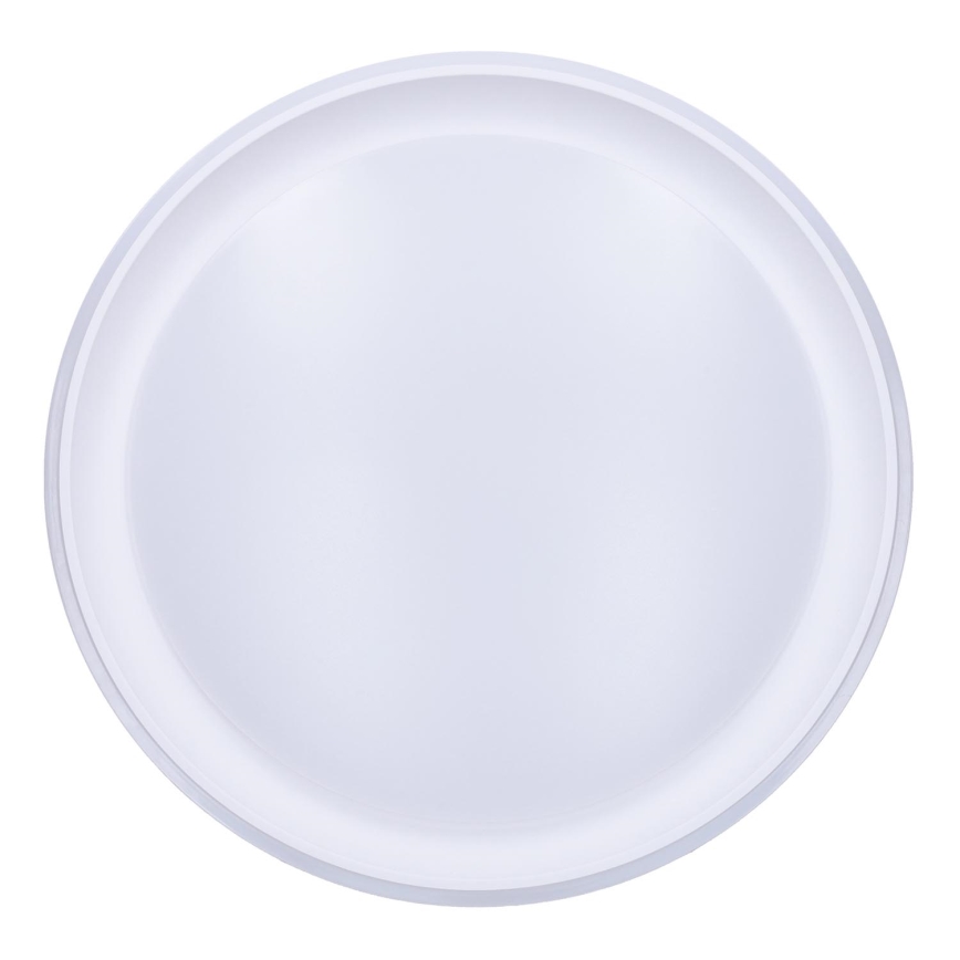 LED RGB pritemdomas lubinis šviestuvas FLOCO LED/30W/230V 3000-6500K + RGB/6W diametras 40cm + nuotolinio valdymo pultas