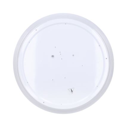 LED RGB pritemdomas lubinis šviestuvas FLOCO LED/30W/230V 3000-6500K + RGB/6W diametras 40cm + nuotolinio valdymo pultas