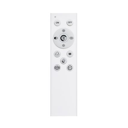 LED RGB pritemdomas lubinis šviestuvas FLOCO LED/30W/230V 3000-6500K + RGB/6W diametras 40cm + nuotolinio valdymo pultas
