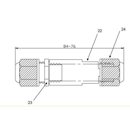 Solight WW002 - Laidų jungtuvas 450V AC/10A IP68