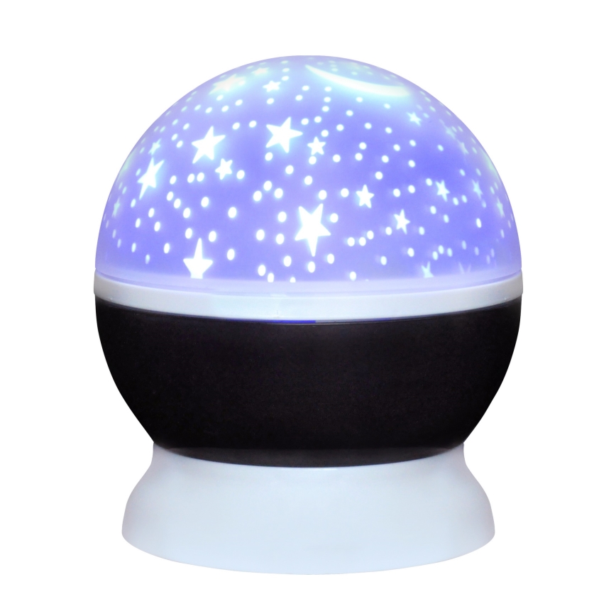 LED Kalėdinis projektorius USB 4xAAA