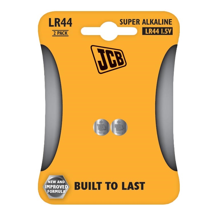 Soligth JCB-LR44-2B - 2 vnt šarminės baterijos  (tabletė) LR44 1,5V