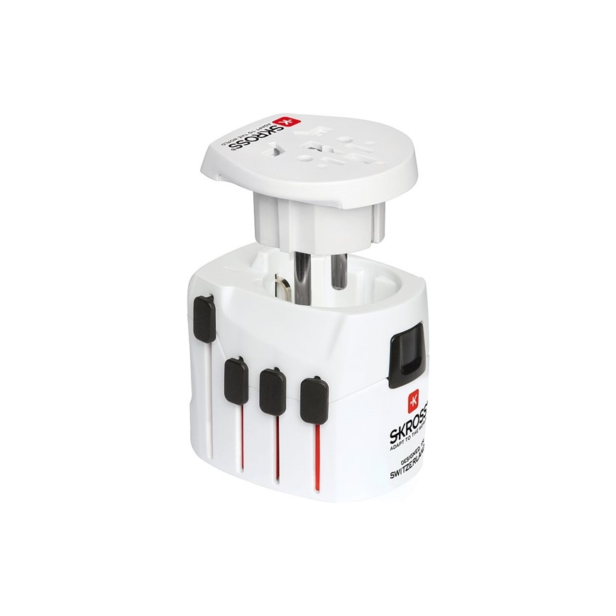 Universalus kelioninis adapteris 6,3A